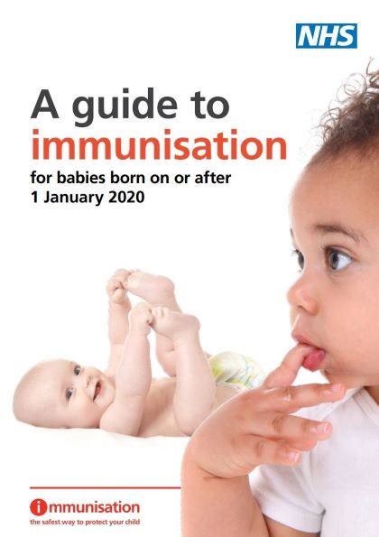 Immunisation guide front cover 